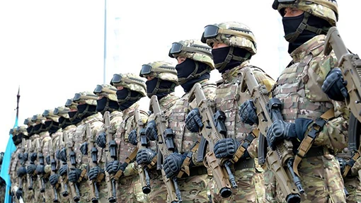 troops